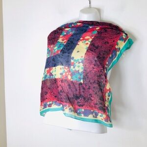 Scarf cotton Italy multicolor